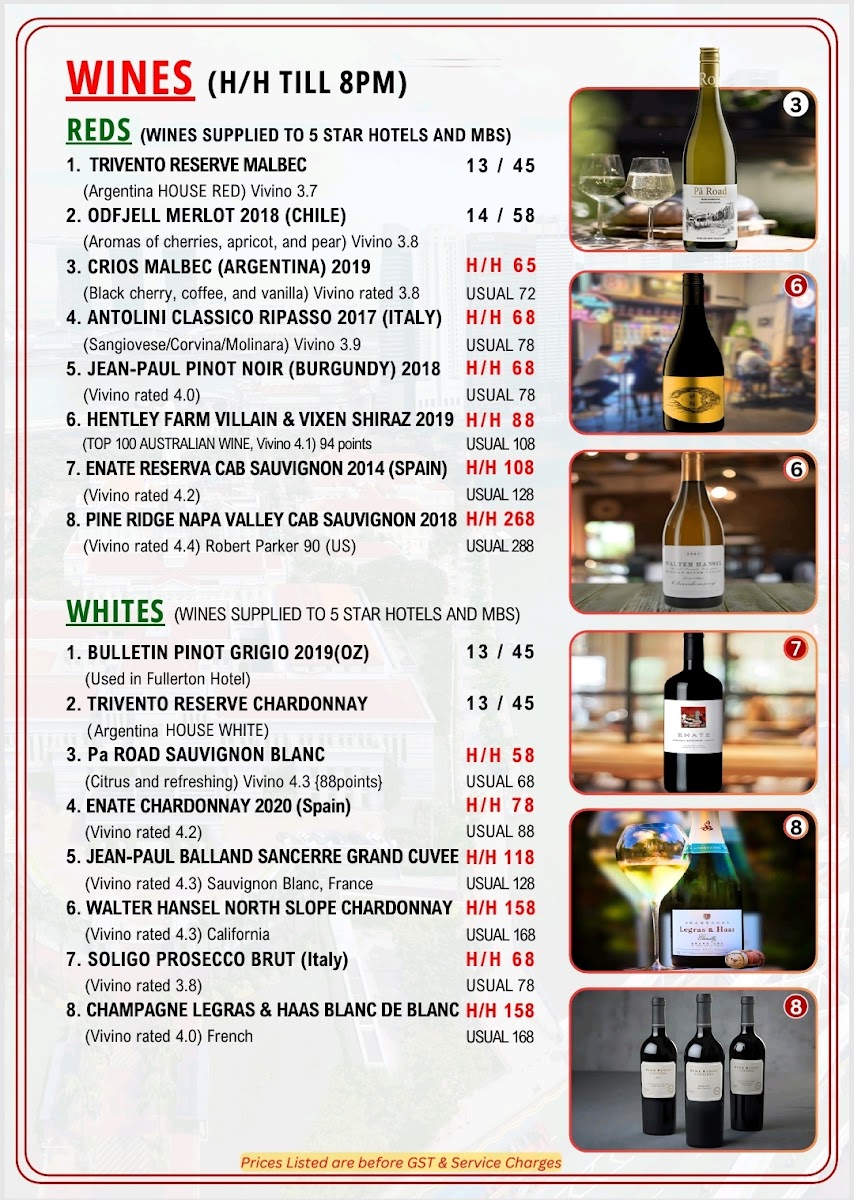 Menu George Town Tze Char And Craft Beer-7